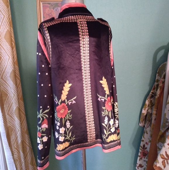 Velvet boho jacket - Picture 5 of 5